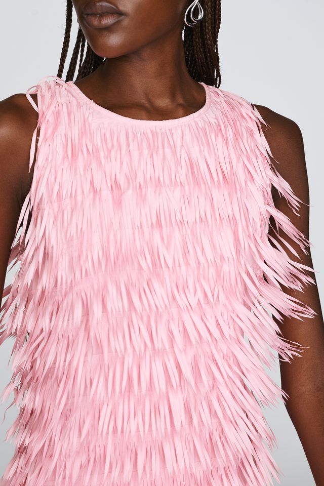 Endless Rose Fringed Column Midi Dress  #2