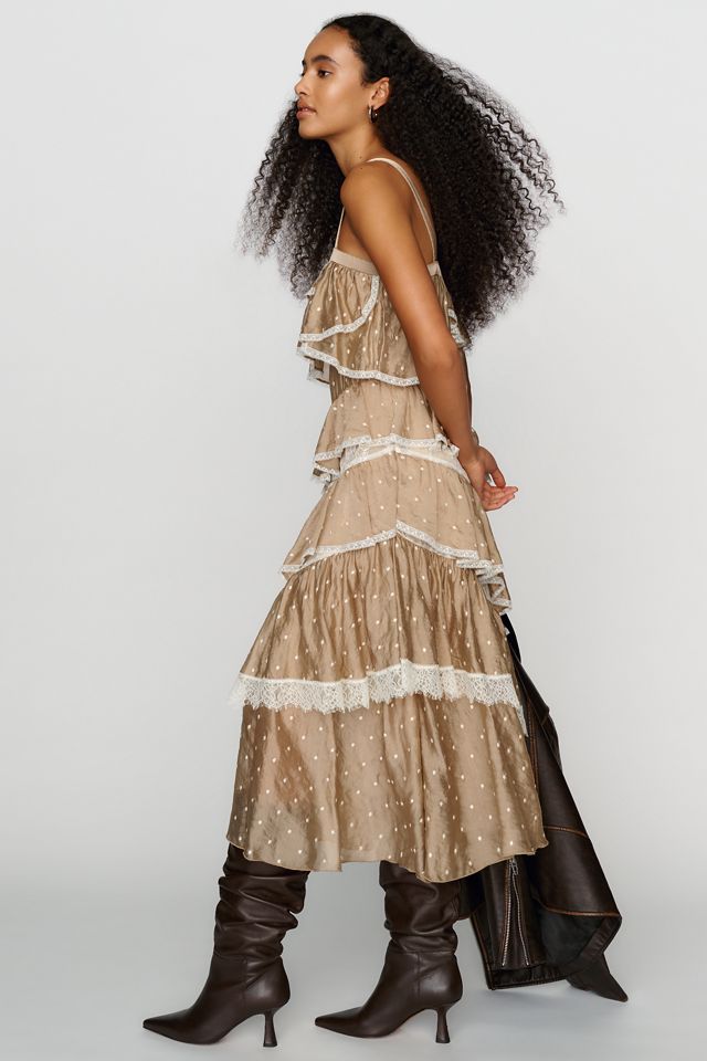 Endless Rose Layered Ruffle Midi Dress #2