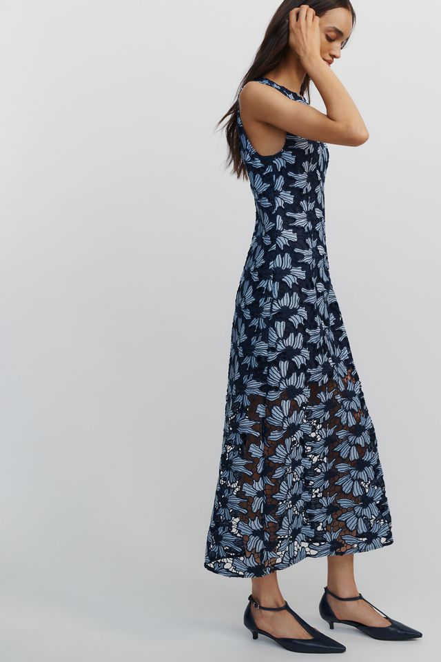 English Factory Floral Embroidered Midi Dress #2