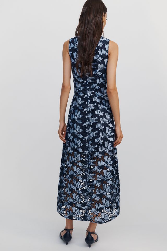 English Factory Floral Embroidered Midi Dress #3