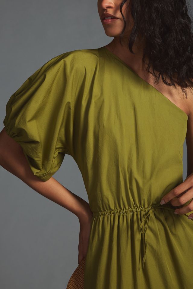 S/W/F Tiered One-Shoulder Dress #2