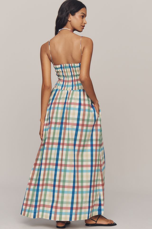 S/W/F Sleeveless Sweetheart A-Line Maxi Dress #1