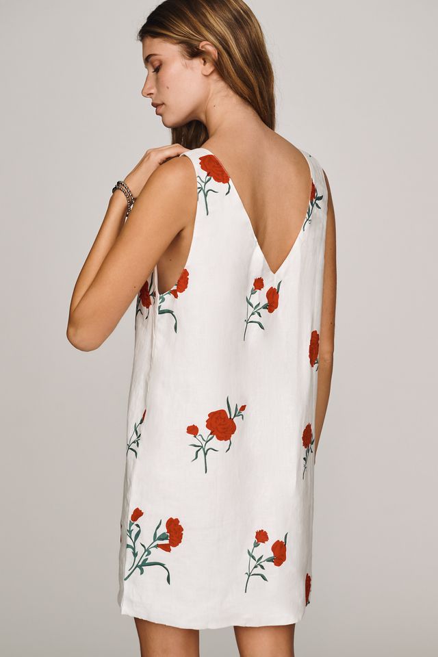 S/W/F Cotton V-Neck Shift Dress #1