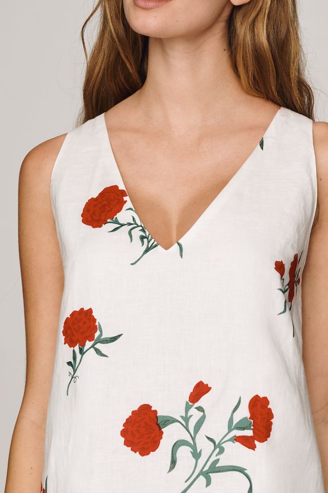 S/W/F Cotton V-Neck Shift Dress #2