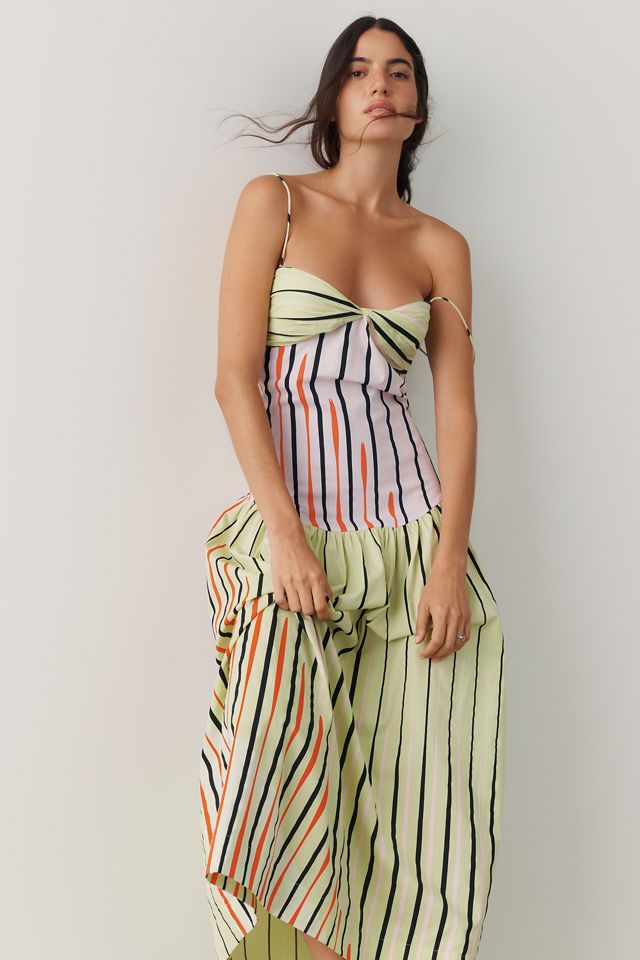 S/W/F Strapless Drop Waist Maxi Dress #3