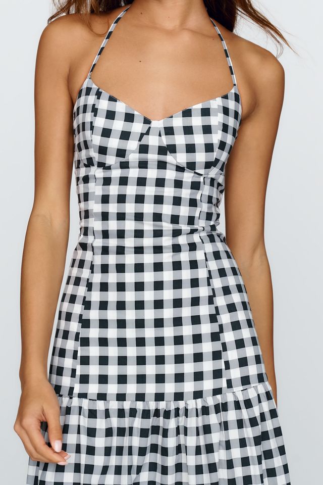 S/W/F 100% Cotton Drop-Waist Maxi Dress #1