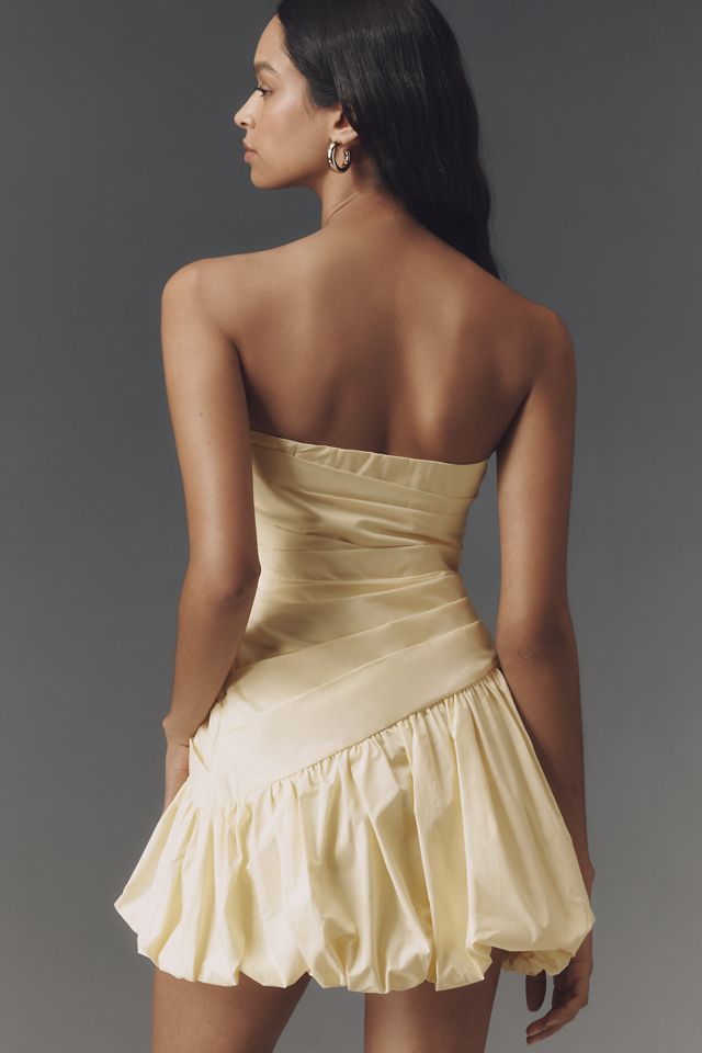 Shona Joy Maiori Strapless Bubble Mini Dress #1