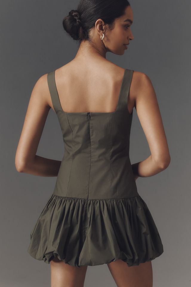 Shona Joy Maiori Square-Neck Bubble Mini Dress #1
