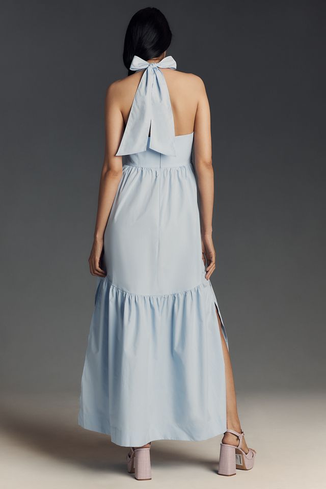 Shona Joy Maiori Halter Tiered Maxi Dress #2