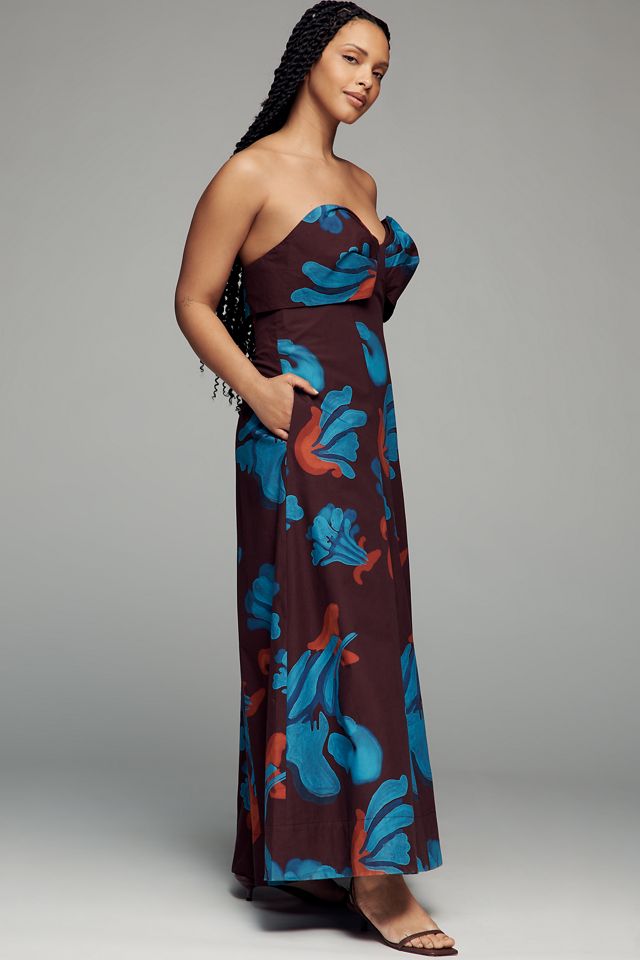 De Loreta Naranjo Off-Shoulder Maxi Dress #7