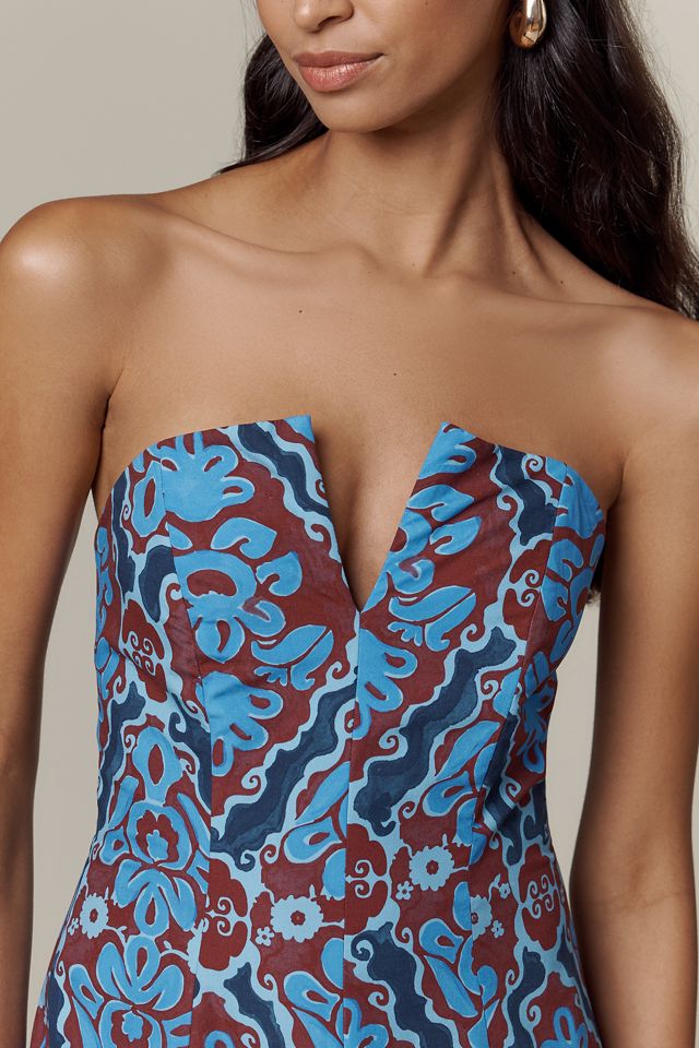 De Loreta Ariel Strapless Midi Dress #1