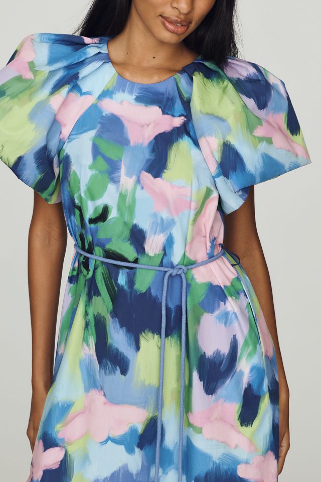 De Loreta Short-Sleeve Maxi Dress #1
