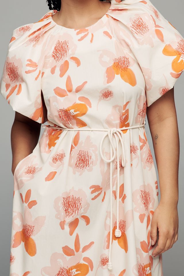 De Loreta Short-Sleeve Maxi Dress #4