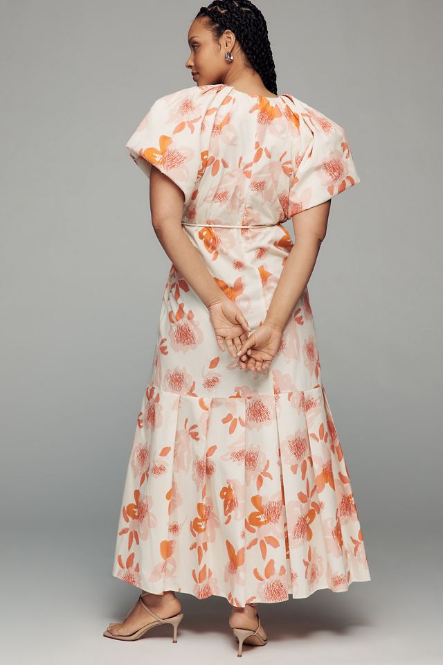 De Loreta Short-Sleeve Maxi Dress #5