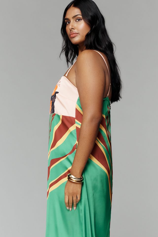 De Loreta Cotton Aloe Midi Dress #7