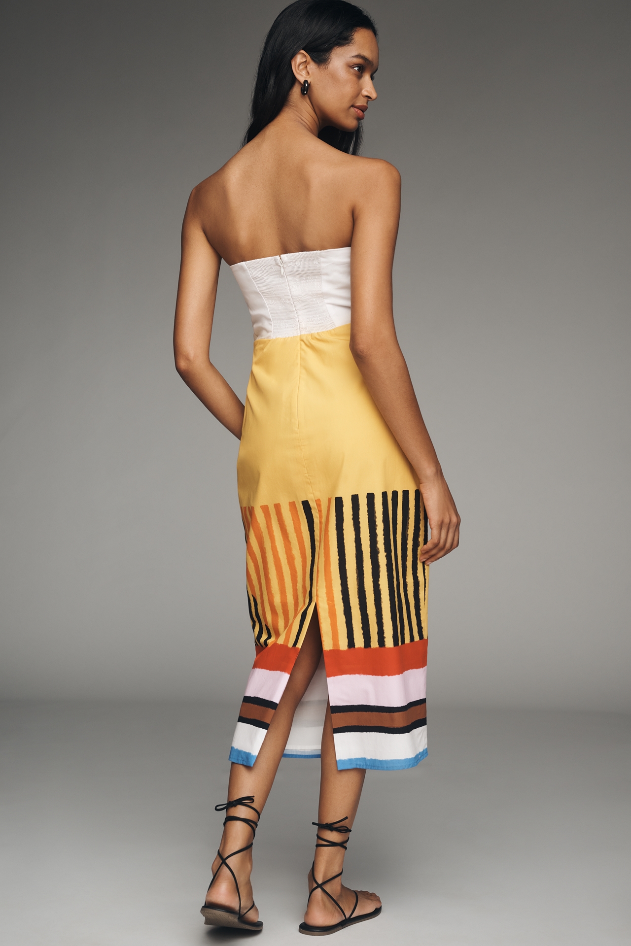 De Loreta 100% Cotton Ally Midi Dress