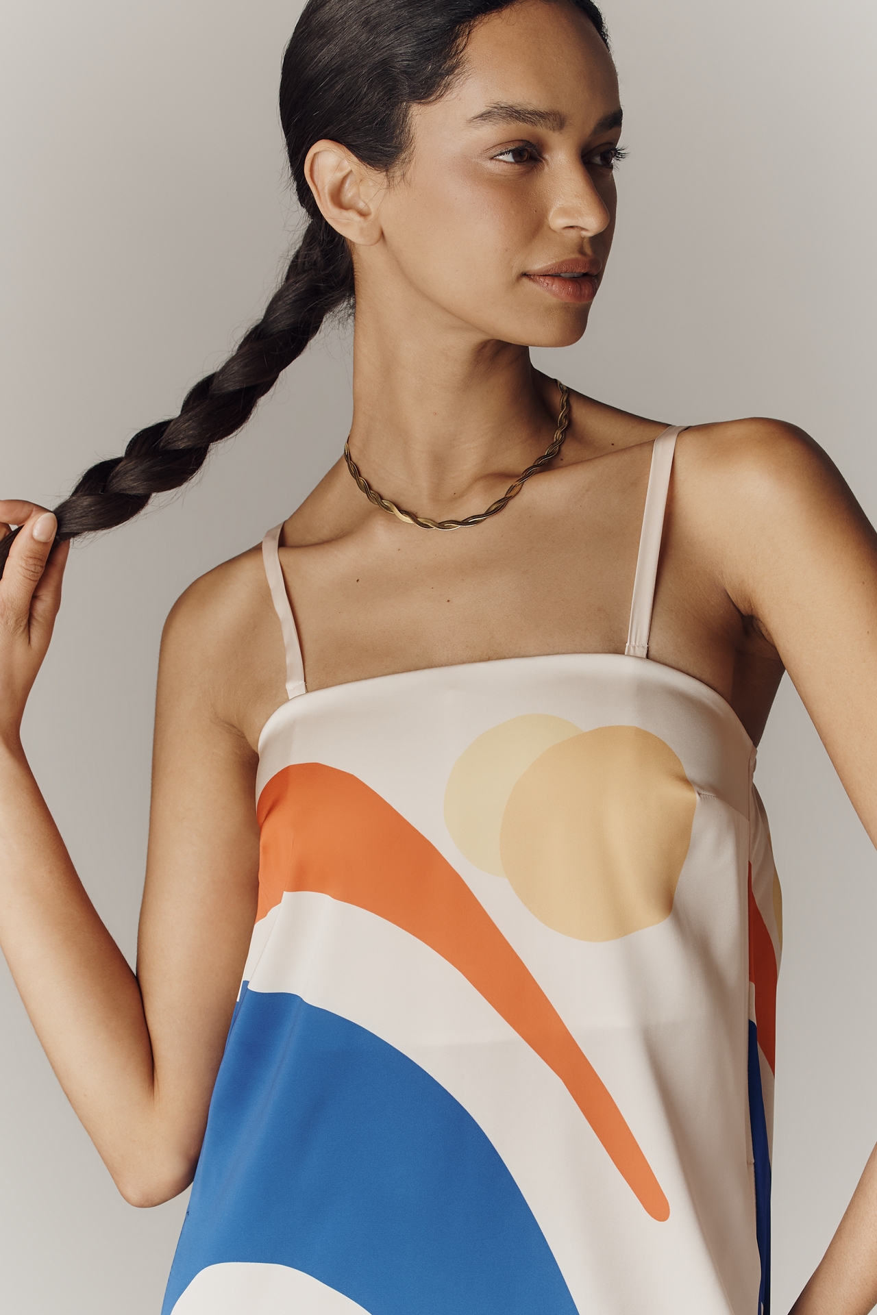 De Loreta Plus Aloe Cotton Midi Dress