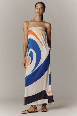 De Loreta Aloe Cotton Midi Dress
