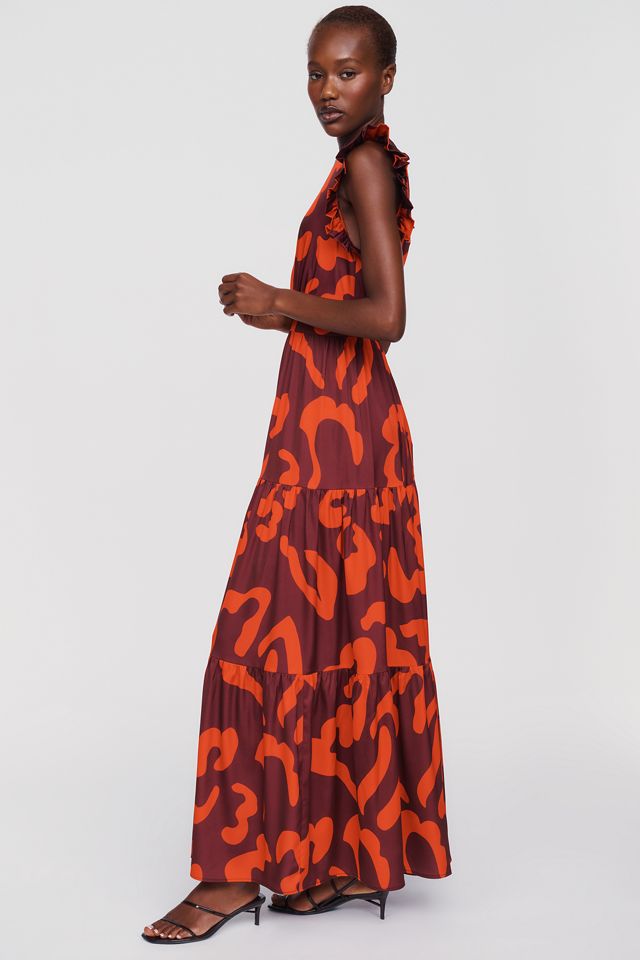 De Loreta Ruffle Maxi Dress #2