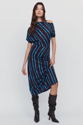 De Loreta Rumbra 100% Cotton Midi Dress