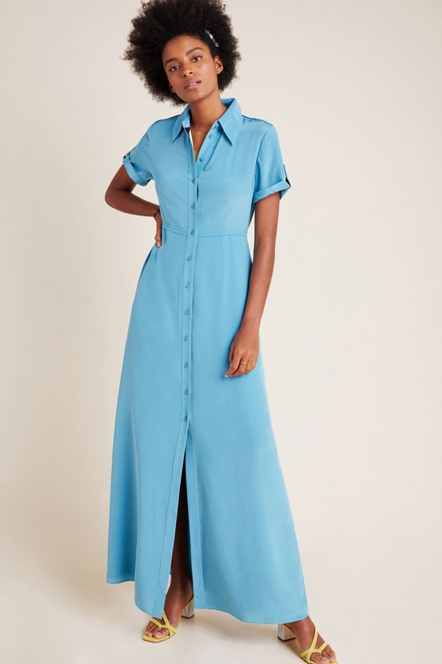 Diane von Furstenberg Georgia Silk Maxi Dress | Anthropologie