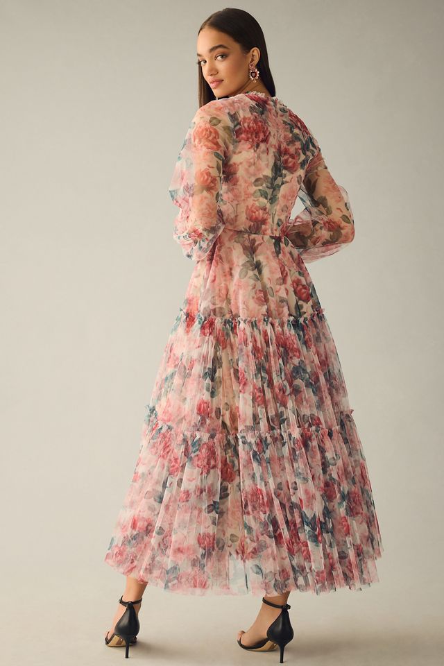 Mac Duggal Tiered Tulle Dress #1