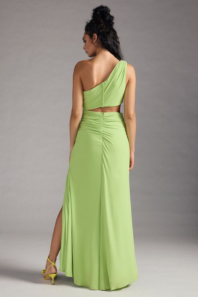 Mac Duggal One-Shoulder Cutout Dress #3