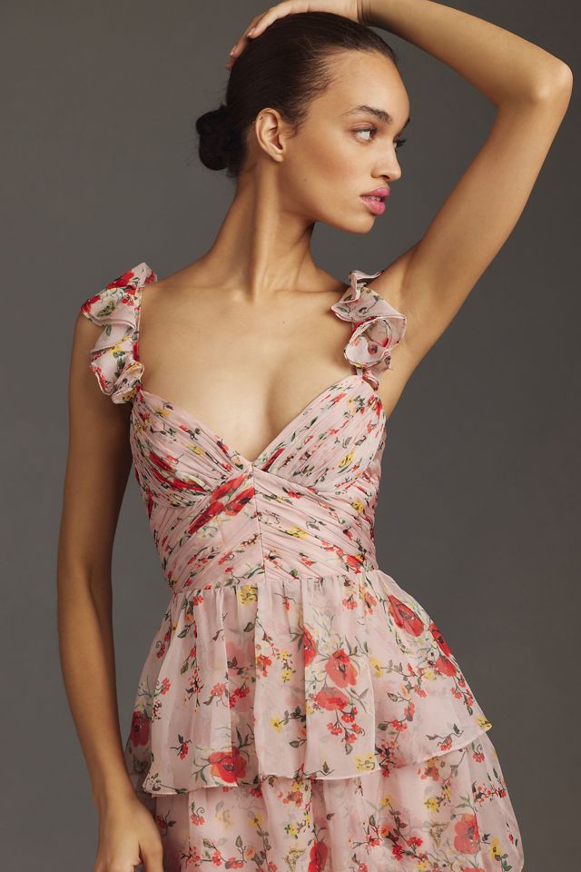 Mac Duggal Sleeveless Tiered Maxi Dress #2
