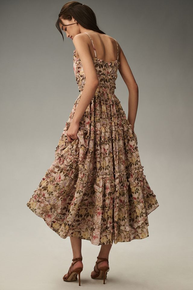 Mac Duggal Sleeveless A-Line Midi Dress #1