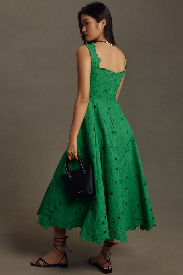 Mac Duggal Sleeveless A-Line Midi Dress #1