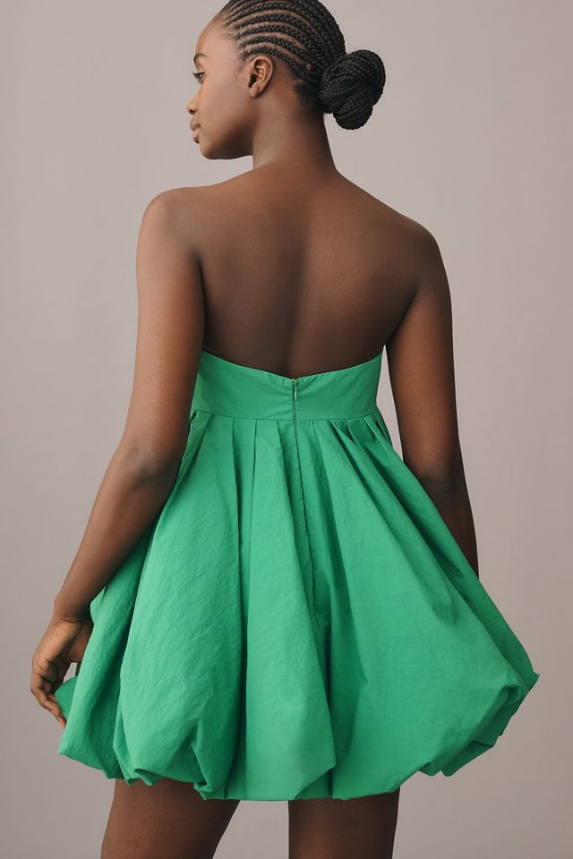 Mac Duggal Strapless Bubble Mini Dress #1