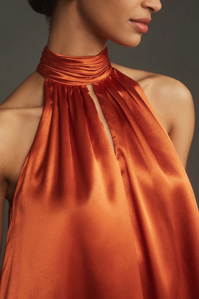 Mac Duggal Halter Swing High-Low Dress #2