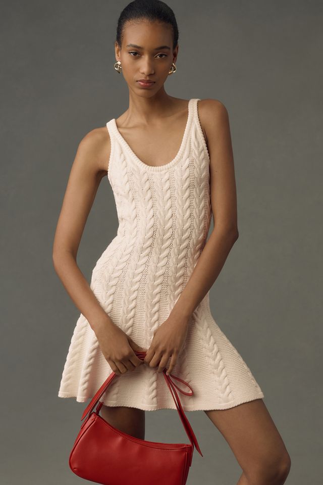 Mac Duggal Sleeveless Chunky Knit Mini Dress | Anthropologie