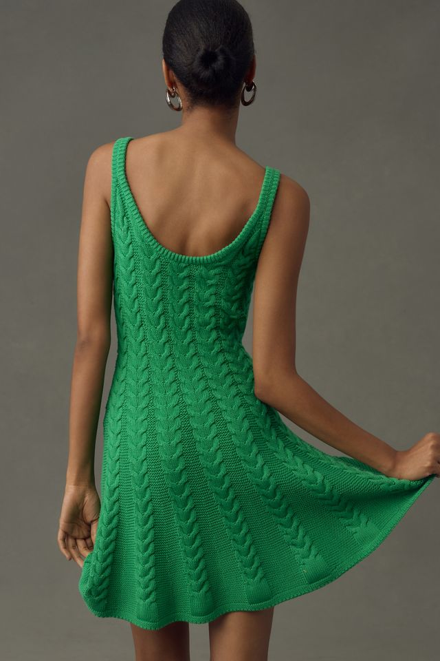 Mac Duggal Sleeveless Chunky Knit Mini Dress #1