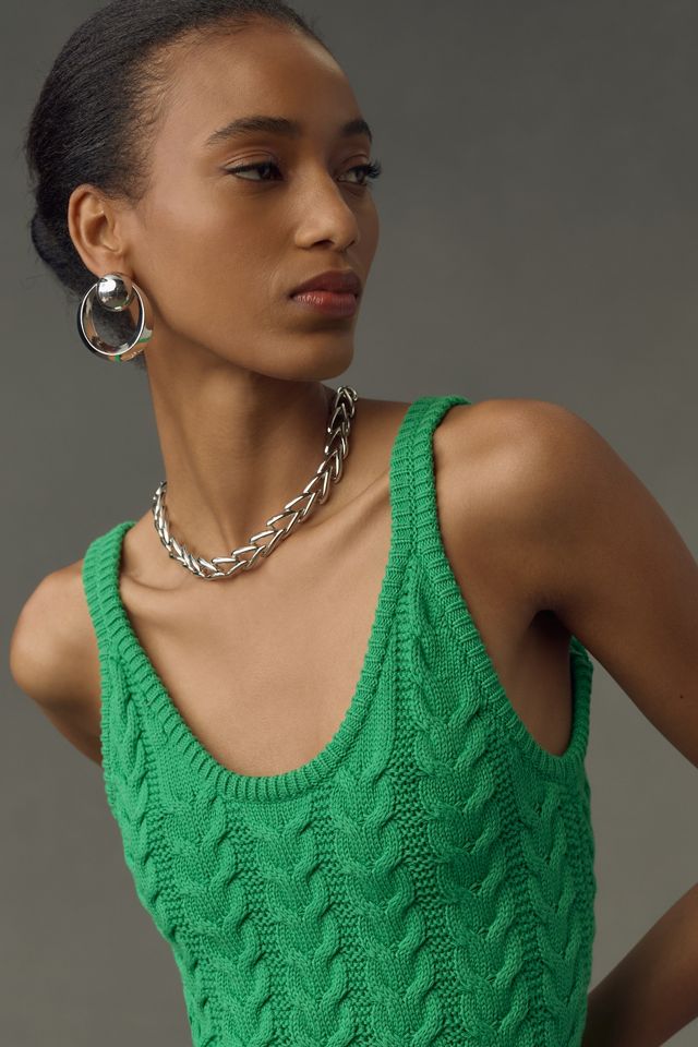 Mac Duggal Sleeveless Chunky Knit Mini Dress #3