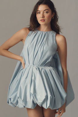 Mac Duggal 20704 Short Homecoming Mini Cocktail Dress In Blue
