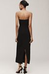 Mac Duggal Strapless 3D Floral Maxi Dress