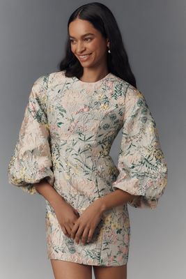 Acler Bilbo Appliqué Mini Dress