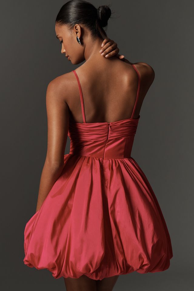 Mac Duggal Bow Bubble Mini Dress #1