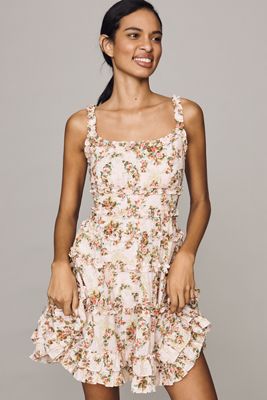Mac Duggal A-Line Ruffle Dress