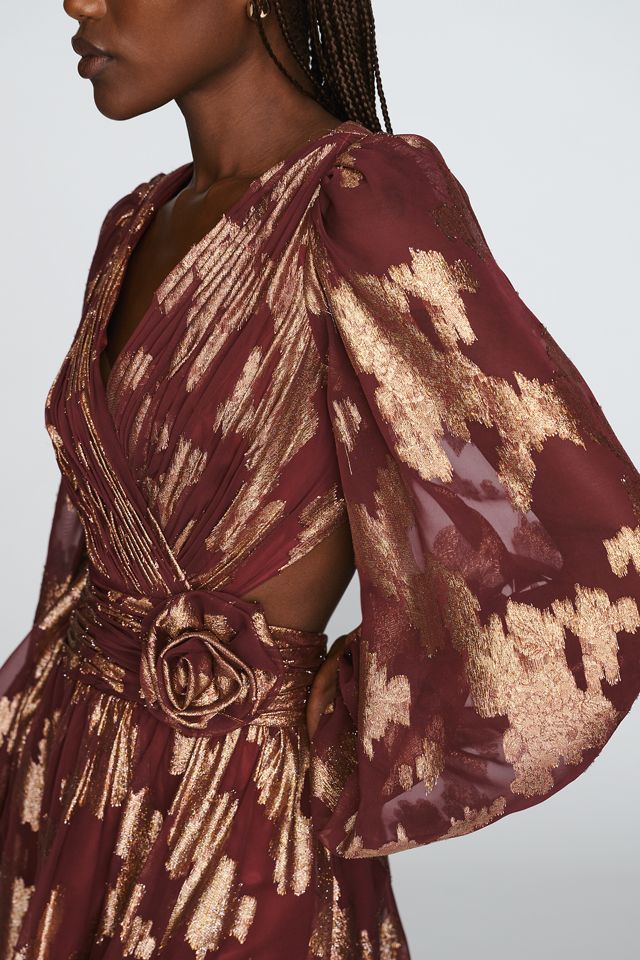 Mac Duggal Chiffon Maxi Dress #2