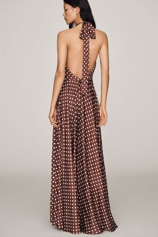 Mac Duggal Halter Maxi Dress #3