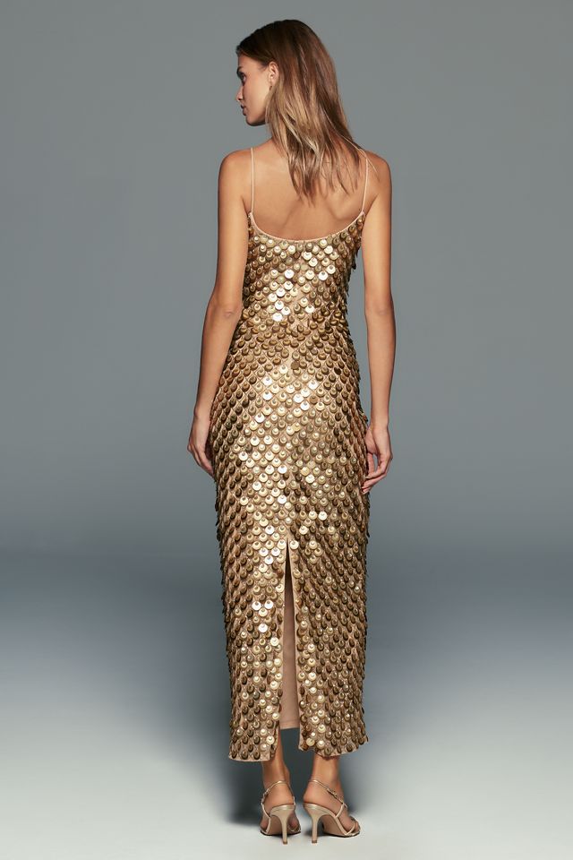 Mac Duggal Sequin Midi Dress #2