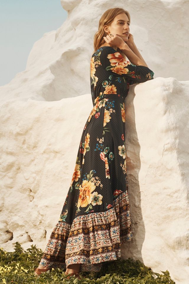 Farm Rio Majorca Wrap Dress #4