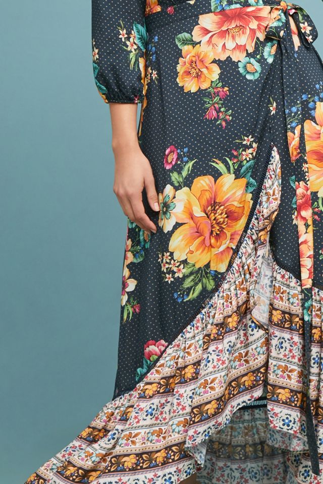 Farm Rio Majorca Wrap Dress #3