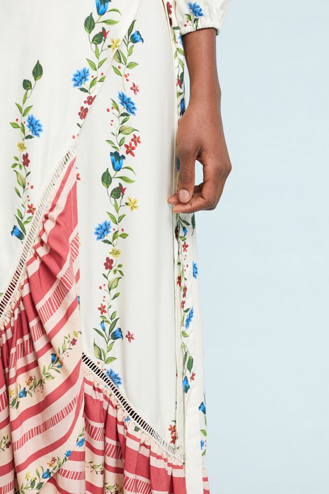 Farm Rio Springtime Wrap Dress #1