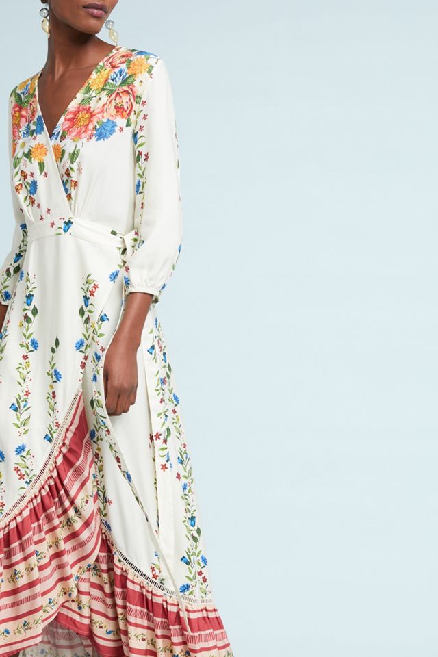 Farm Rio Springtime Wrap Dress #3
