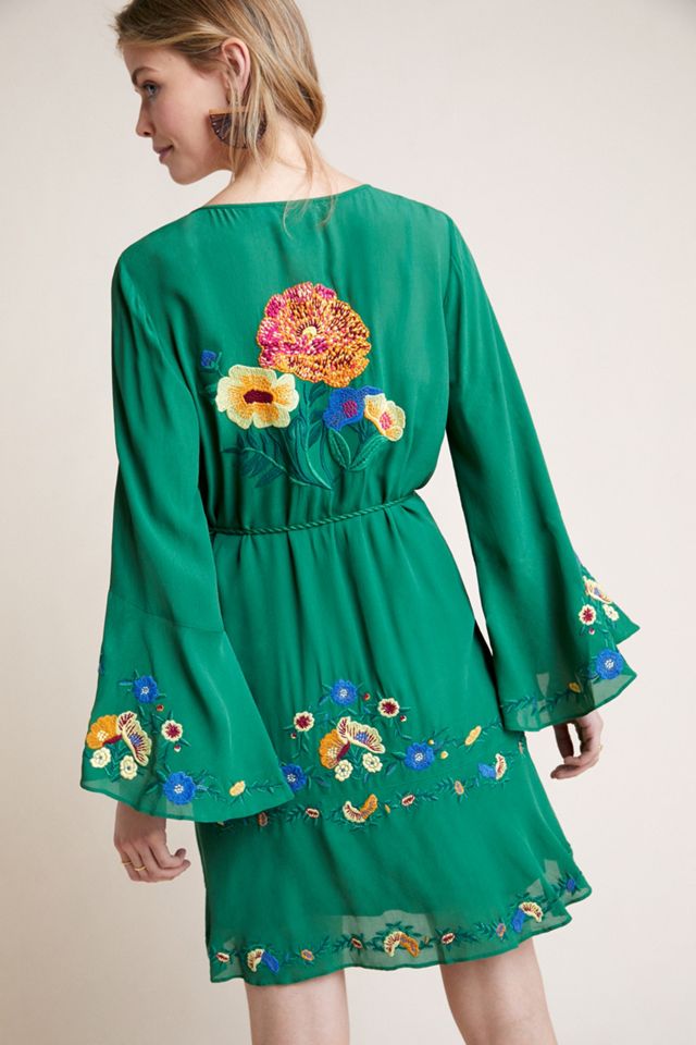 Farm Rio Jessalyn Embroidered Dress | Anthropologie