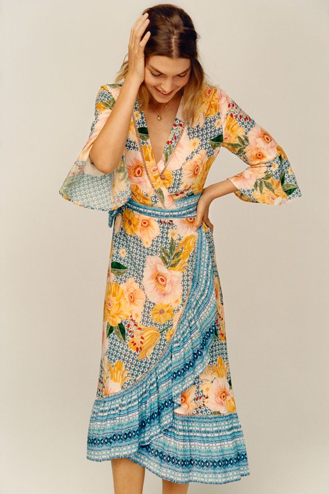 Farm Rio Camila Wrap Dress #4