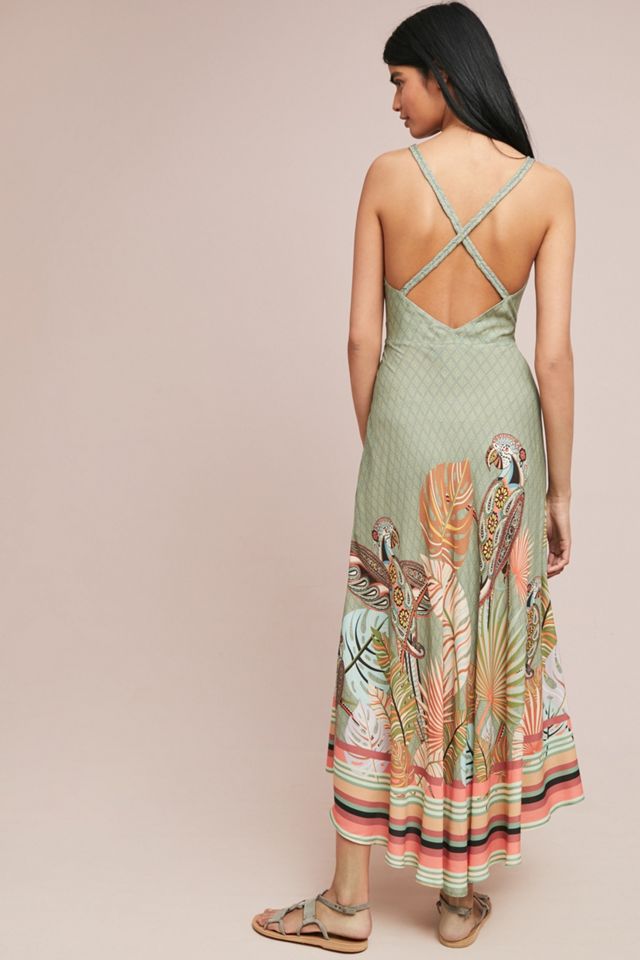 Farm Rio Toucan Maxi Dress #1